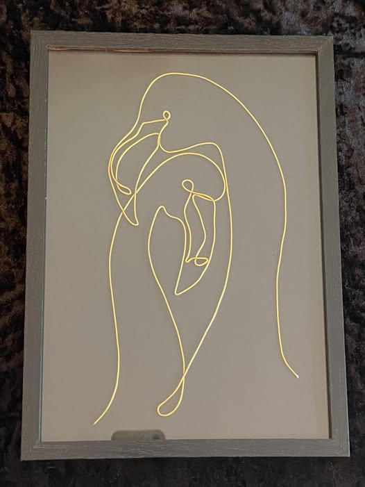 Flamants roses en fil d’aluminium – création artisanale ALU'SYL